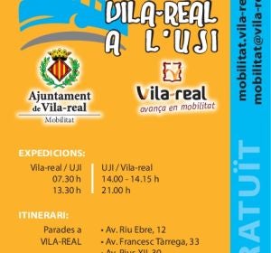 Amb l´inici de curs el pròxim dilluns, torna el bus gratuït a la UJI. Amb l´inici de curs el pròxim dilluns, torna el bus gratuït a la UJI.