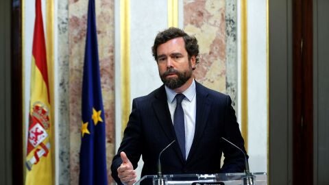 Iv&aacute;n Espinosa de los Monteros, portavoz de Vox en el Congreso