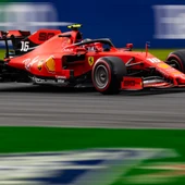 Charles Leclerc en la sesión de entrenamientos libres Charles Leclerc en la sesión de entrenamientos libres