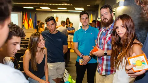 Estudiantes en la Universidad CEU Cardenal Herrera de Elche. Estudiantes en la Universidad CEU Cardenal Herrera de Elche.