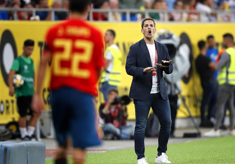 Robert Moreno: "Esta victoria se la dedicamos a Luis Enrique y a su familia" Robert Moreno: "Esta victoria se la dedicamos a Luis Enrique y a su familia"