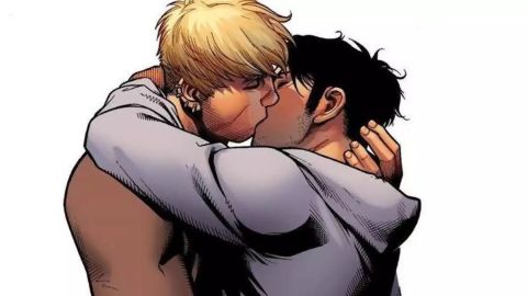 Beso gay del cómic &#39;Vengadores- La Cruzada de los niños&#39;