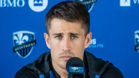 El delantero del Montreal Impact, Bojan Krkic. El delantero del Montreal Impact, Bojan Krkic.