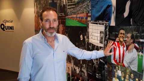 Falo Castro, en el 'Espacio Quini'