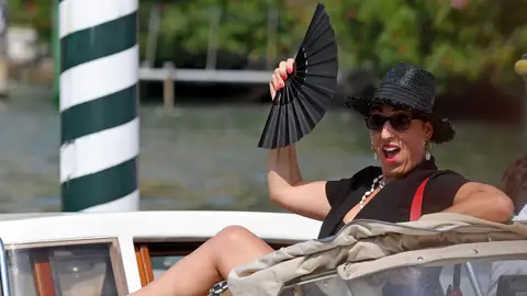 Rossy de Palma llega a la isla del Lido para participar en la Mostra de Venecia Integra el panel de la Masterclass Mastercard 'See life through a different lens'