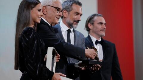 Todd Phillips y Joaquin Phoenix han recogido el premio