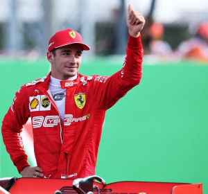 Charles Leclerc en el GP de Monza 2019 Charles Leclerc en el GP de Monza 2019