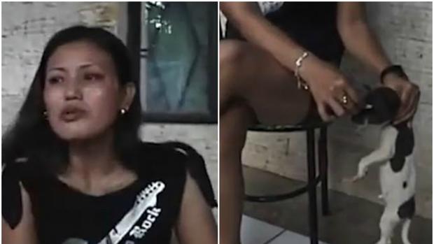 Maltrato animal: las redes estallan contra una mujer que apaga un cigarro en el ojo de un cachorro Maltrato animal: las redes estallan contra una mujer que apaga un cigarro en el ojo de un cachorro
