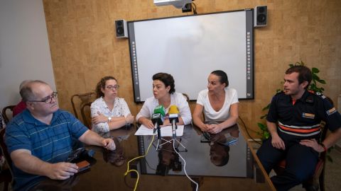 Zamora, miembros del equipo de Gobierno, Protecci&oacute;n Civil y Polic&iacute;a Local han informado de los efectos de la tormenta