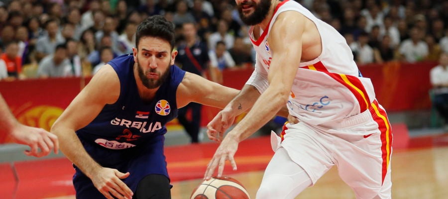 Ricky Rubio durante el partido Ricky Rubio durante el partido