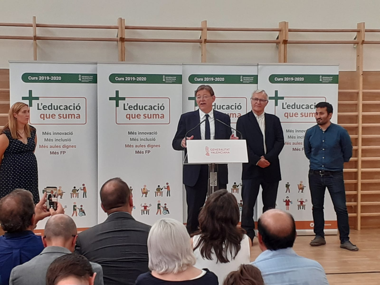 Puig: "Se va a realizar un reseteo global de infraestructuras educativas en esta legislatura" Puig: "Se va a realizar un reseteo global de infraestructuras educativas en esta legislatura"