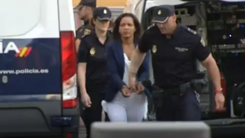 Llegada de Ana Julia Quezada Llegada de Ana Julia Quezada