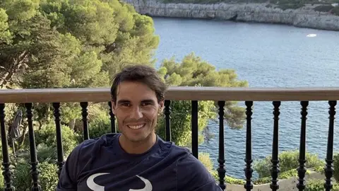 Rafa Nadal ya se encuentra en Mallorca tras su paso por el US Open de Nueva York. Rafa Nadal