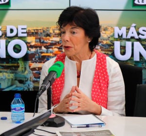 La ministra Isabel Celaá en Onda Cero La ministra Isabel Celaá en Onda Cero
