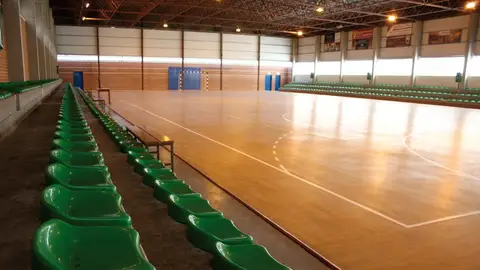 Pista del Polideportivo Isabel Fernánez de Torrellano de Elche. Pista del Polideportivo Isabel Fernánez de Torrellano de Elche.