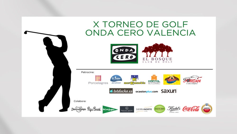 X Torneo golf Onda Cero Valencia