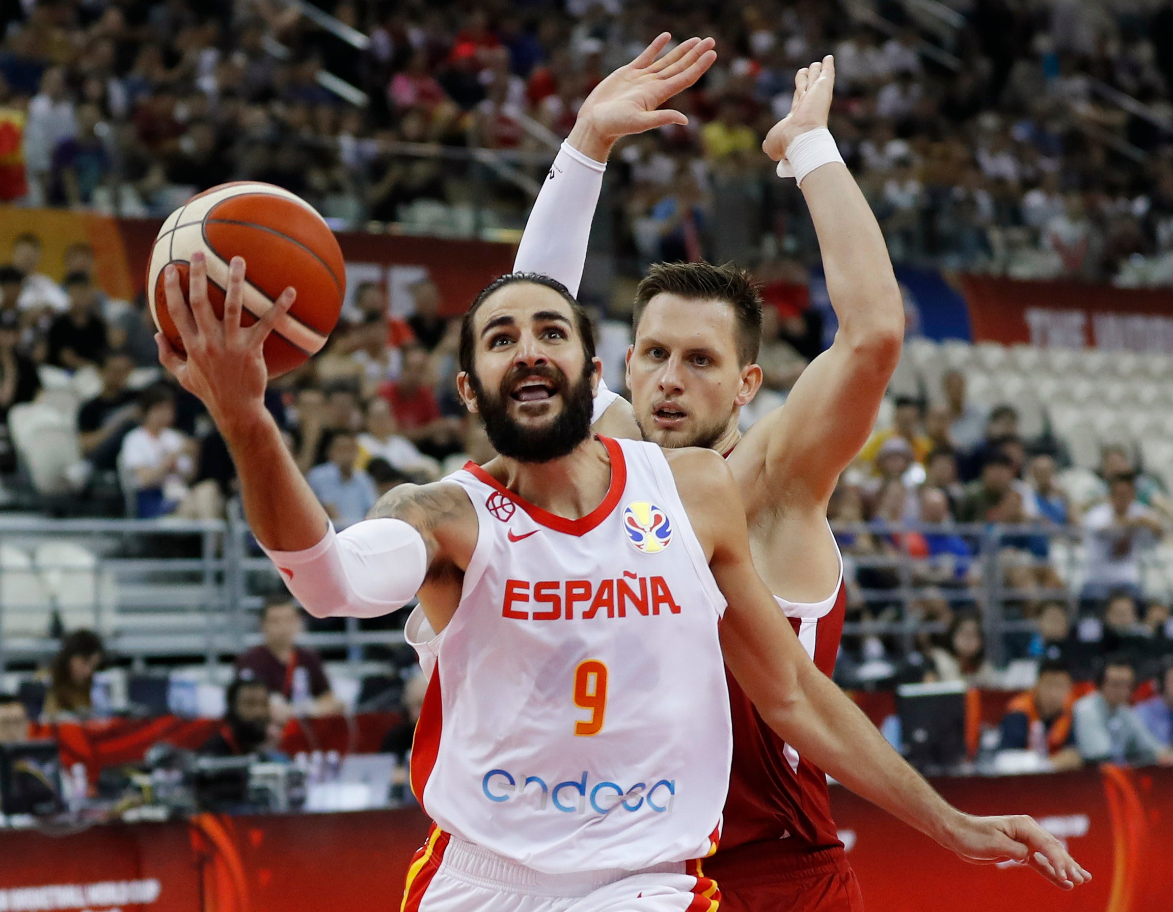 Ricky Rubio se convierte en el jugador con más asistencias de la historia en Mundiales Ricky Rubio se convierte en el jugador con más asistencias de la historia en Mundiales