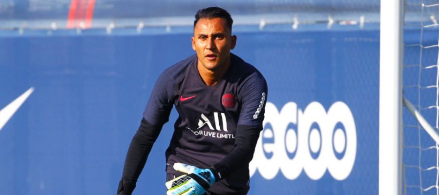 El portero del Real Madrid, Keylor Navas. El portero del Real Madrid, Keylor Navas.