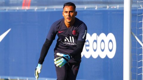 El portero del Real Madrid, Keylor Navas. 