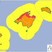 Alerta roja por lluvias en la Serra de Tramuntana y el norte de Mallorca