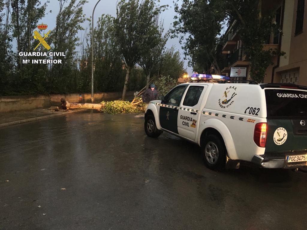 La Guardia Civil rescata a 17 personas en peligro por las fuertes lluvias La Guardia Civil rescata a 17 personas en peligro por las fuertes lluvias