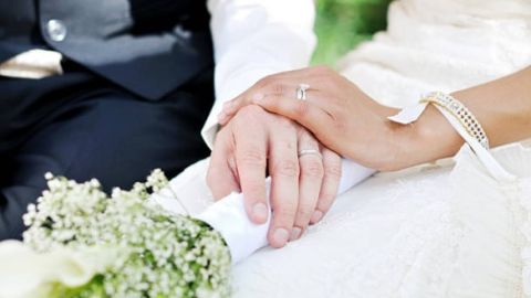 Imagen de archivo de una boda