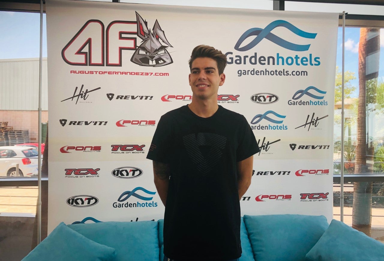 Augusto Fernández, piloto de Moto2: "Me gustaría luchar hasta el final por el Mundial" Augusto Fernández, piloto de Moto2: "Me gustaría luchar hasta el final por el Mundial"