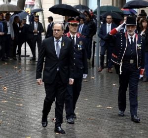 El presidente de la Generaliat, Quim Torra, encabeza la ofrenda floral del Govern El presidente de la Generaliat, Quim Torra, encabeza la ofrenda floral del Govern