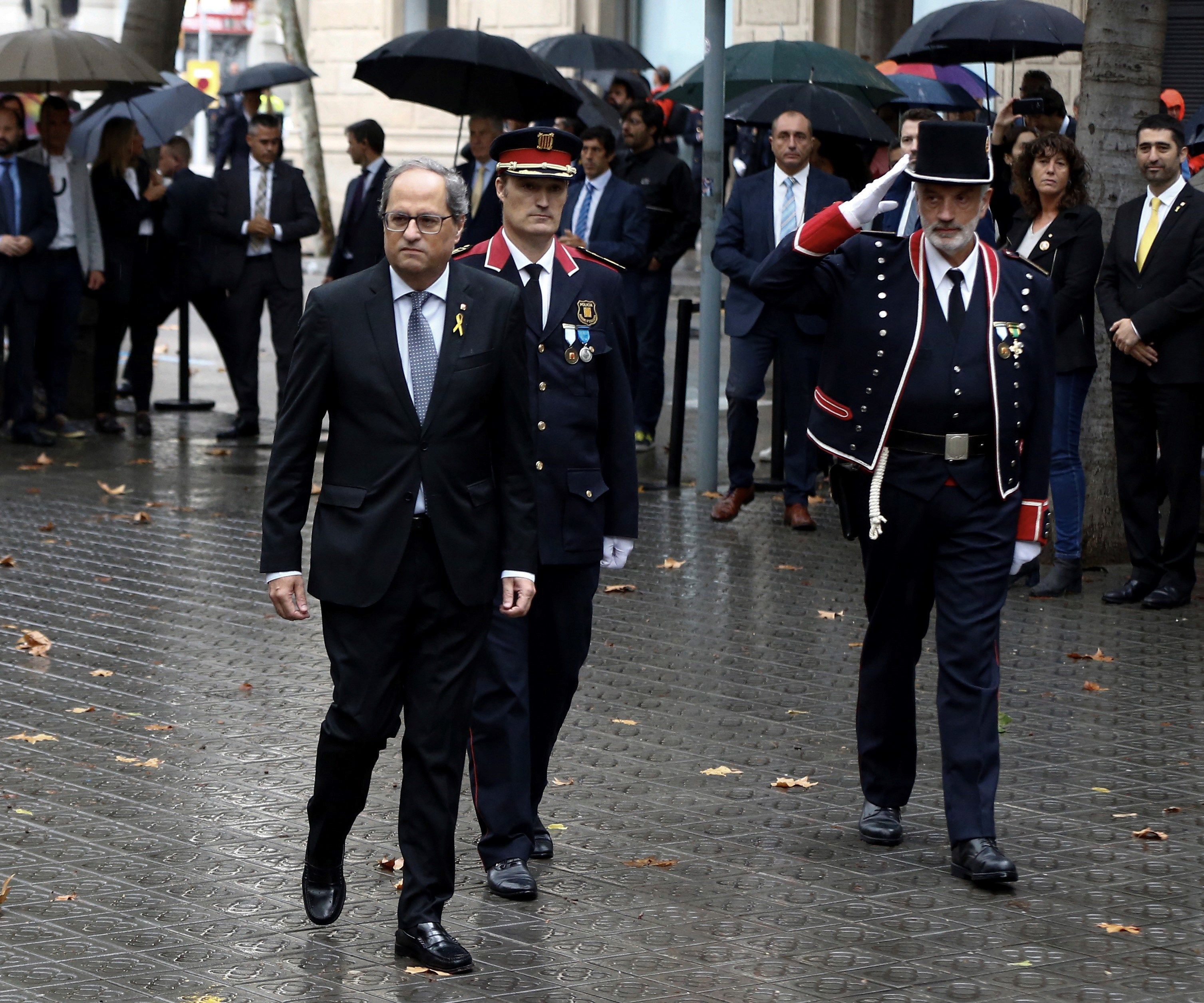 La sentencia del 'procés' centra los discursos de independentistas y no independentistas en la Diada La sentencia del 'procés' centra los discursos de independentistas y no independentistas en la Diada