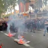 Disturbios durante la Diada