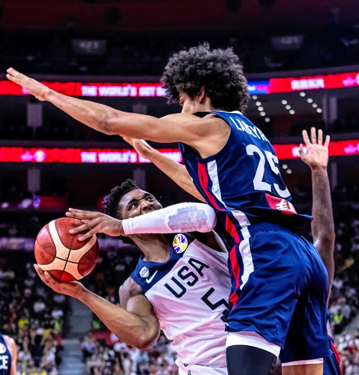 Francia se carga a Estados Unidos y se mete en las semifinales del Mundial de baloncesto Francia se carga a Estados Unidos y se mete en las semifinales del Mundial de baloncesto