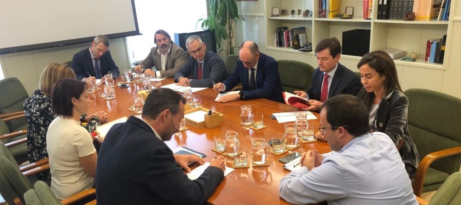 Reunión del alcalde de Elche en el Ministerio de Fomento. Reunión del alcalde de Elche en el Ministerio de Fomento.