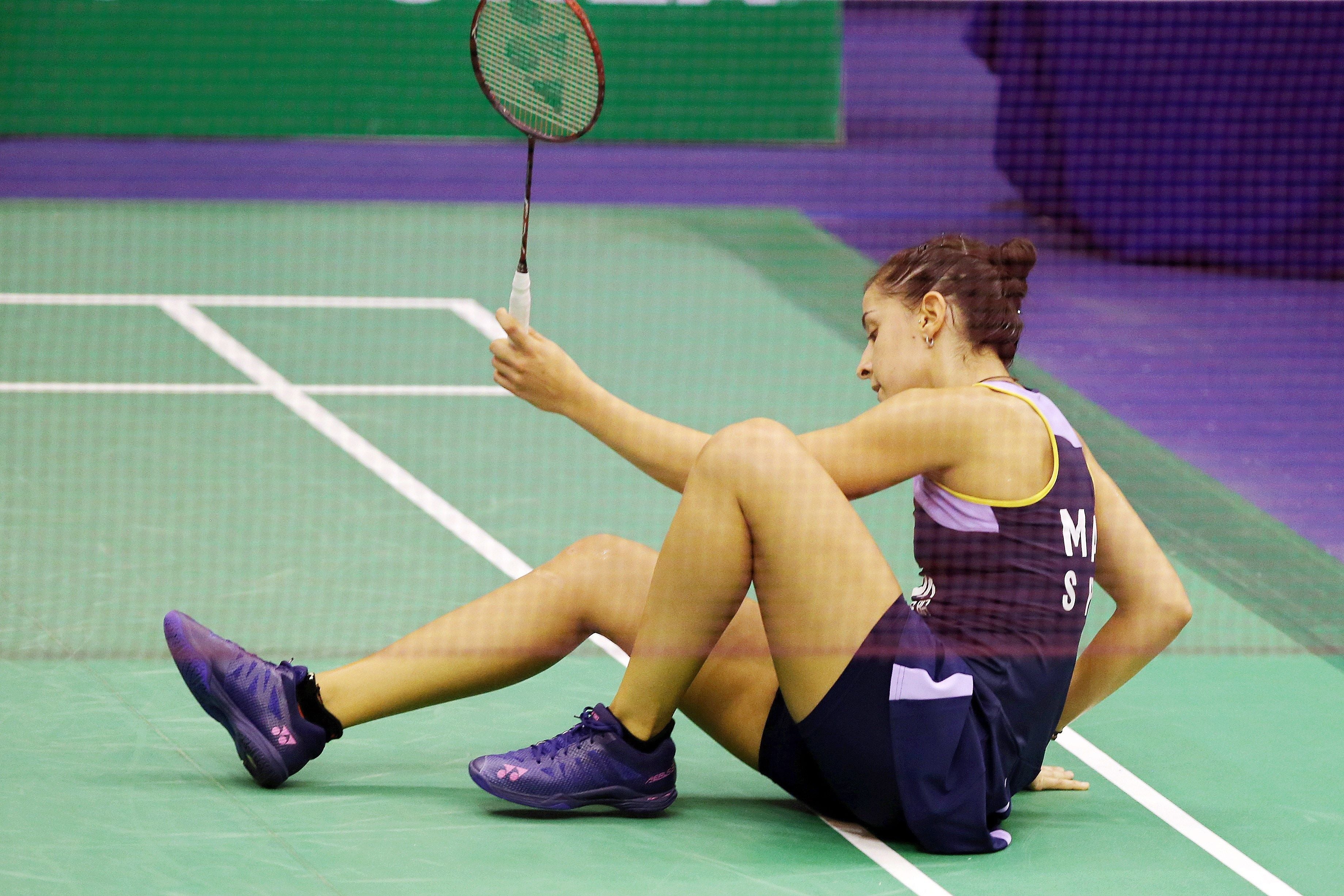 Carolina Marín se retira en el torneo de Fuzhou por enfermedad Carolina Marín se retira en el torneo de Fuzhou por enfermedad