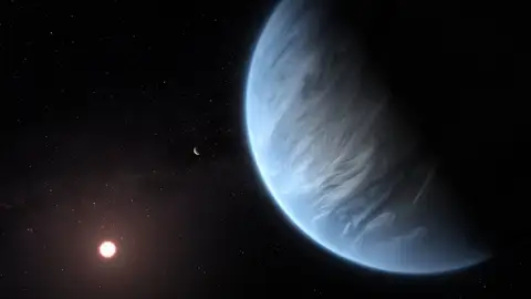 El exoplaneta K2-18b El exoplaneta K2-18b