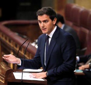 El líder de Ciudadanos, Albert Rivera El líder de Ciudadanos, Albert Rivera