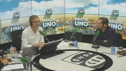 Asier Etxeandia en Más de uno Asier Etxeandia en Más de uno