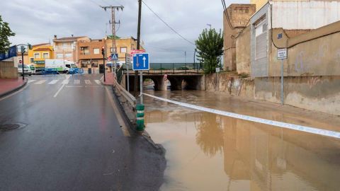 Efectos de la gota fría en Murcia Efectos de la gota fría en Murcia