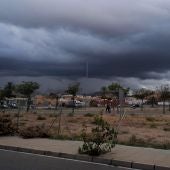 La gota fría amenaza el cielo de Elche.