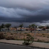 La gota fría amenaza el cielo de Elche. La gota fría amenaza el cielo de Elche.
