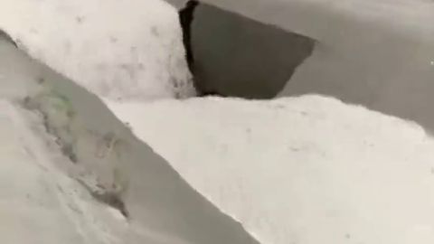 Desbordado el canal del trasvase Tajo-Segura a la altura de Campot&eacute;jar Alto, en Molina