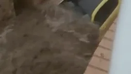 La lluvias de la DANA desbordan Santa Pola. La lluvias de la DANA desbordan Santa Pola