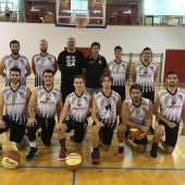 La plantilla del equipo sénior masculino del Elche Basket Club.