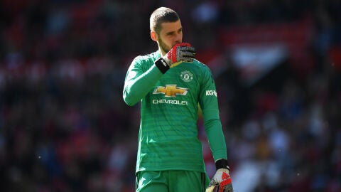 David de Gea, con el Manchester United