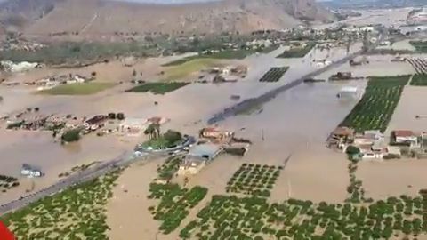 As&iacute; ha quedado Orihuela tras el paso de la gota fr&iacute;a