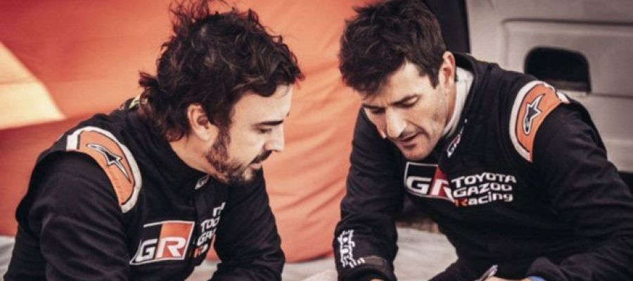 Marc Coma y Fernando Alonso Marc Coma y Fernando Alonso