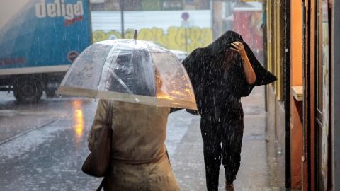 Fuertes lluvias en Espa&ntilde;a