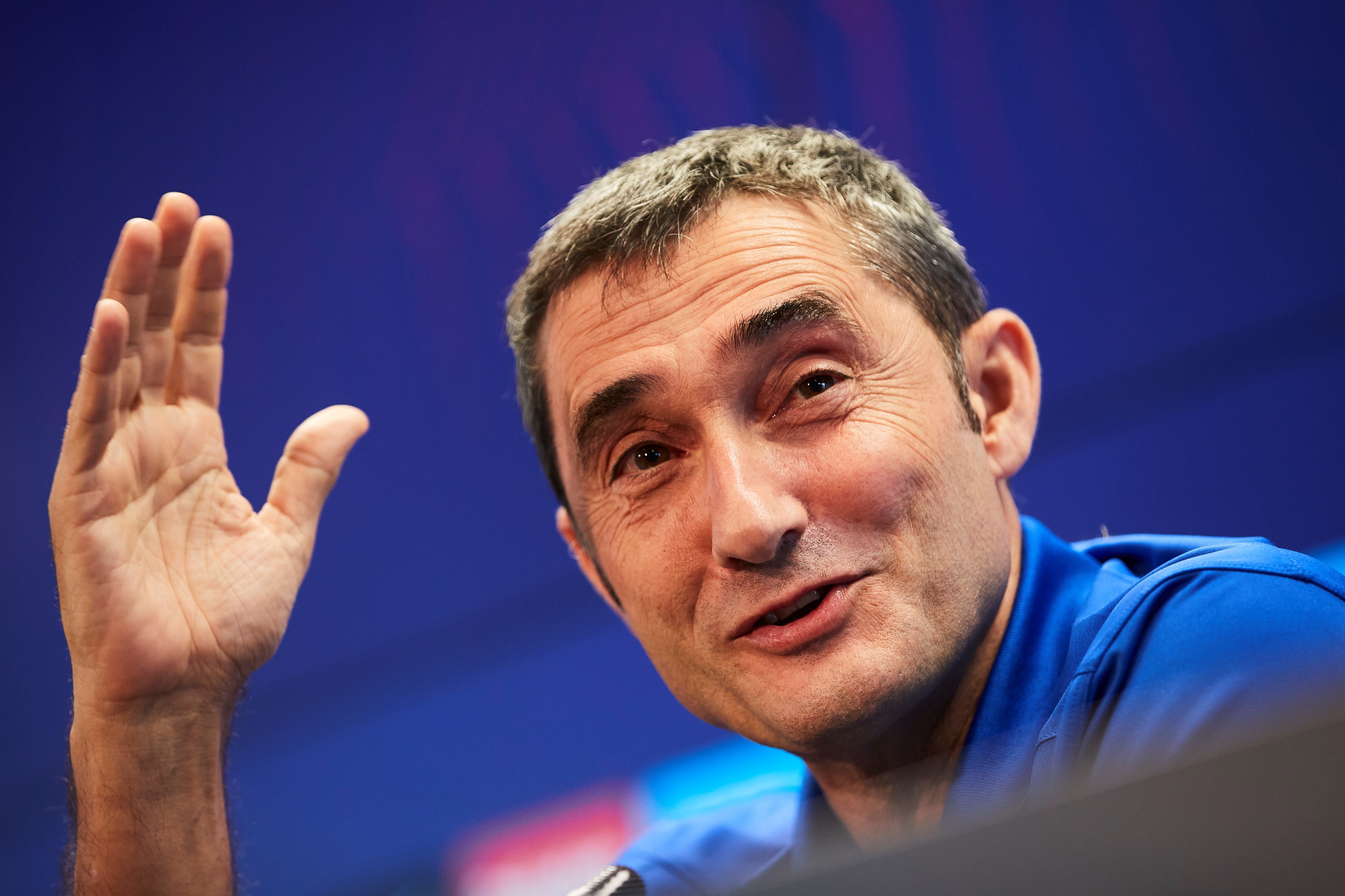 Valverde: "He hablado con Piqué de la Davis y le veo centrado" Valverde: "He hablado con Piqué de la Davis y le veo centrado"