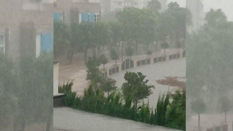 Se desborda el r&iacute;o en Orihuela