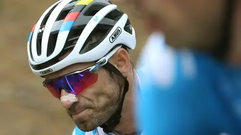 Alejandro Valverde, durante la vigésimo etapa de la Vuelta a España 2019 Alejandro Valverde, durante la vigésimo etapa de la Vuelta a España 2019