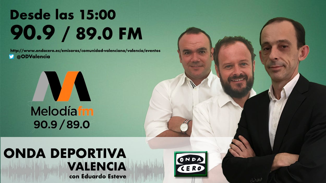 Desde este lunes, Onda Deportiva Valencia también en el 90.9 FM Desde este lunes, Onda Deportiva Valencia también en el 90.9 FM